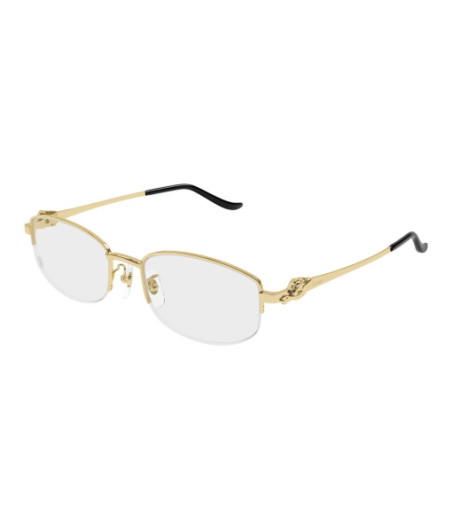 Cartier Eyeglasses CT0602OA 001 Gold