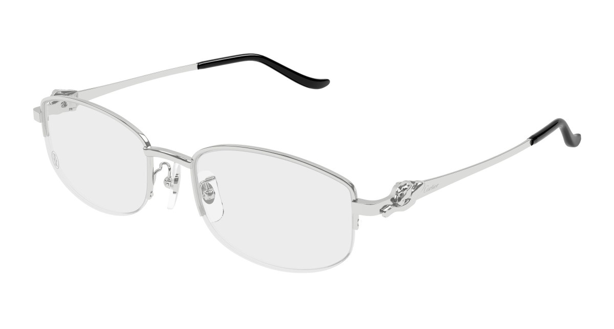 Cartier Eyeglasses CT0602OA 002 Silver