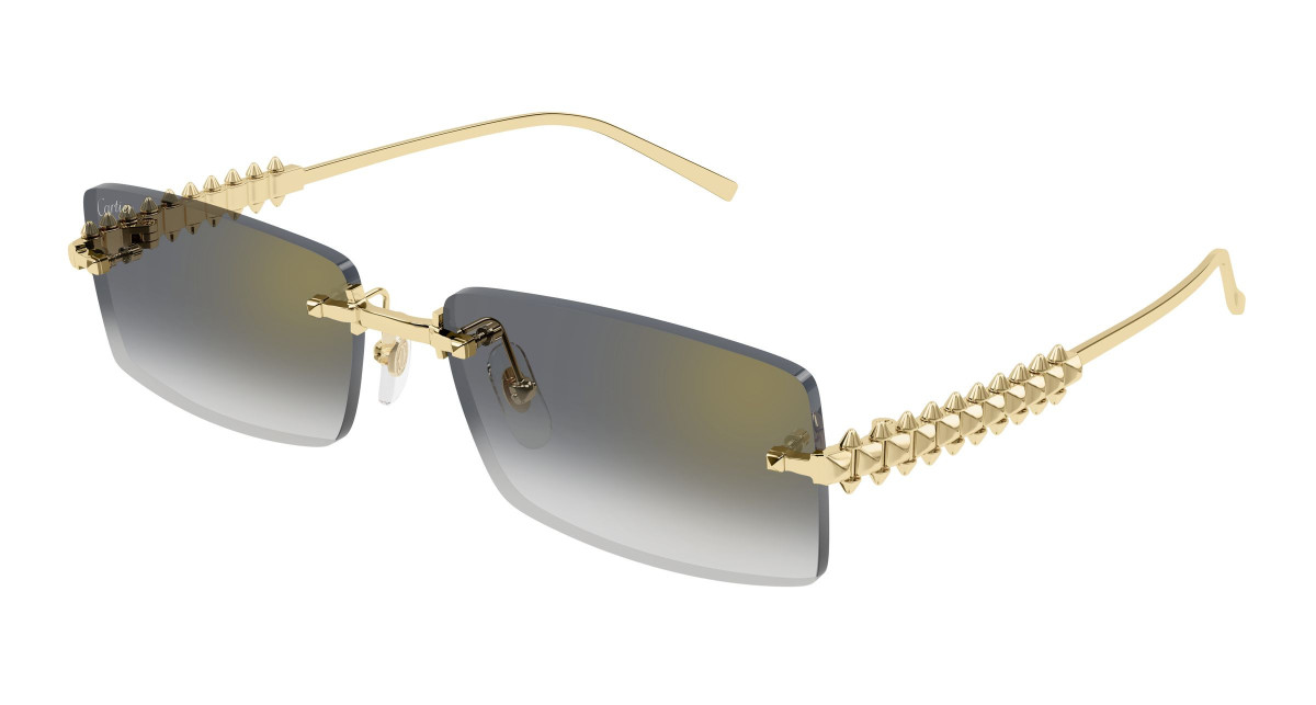 Cartier Sunglasses CT0604S 001 Gold