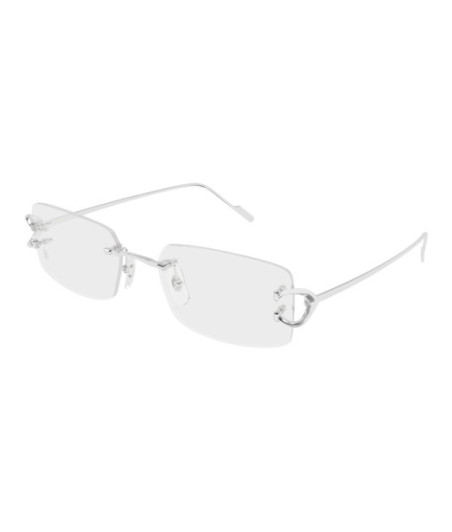Cartier Eyeglasses CT0605O 002 Silver