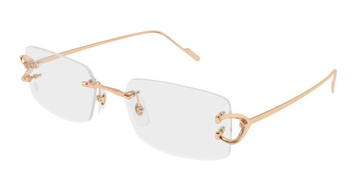 Cartier Eyeglasses CT0605O 003 Copper