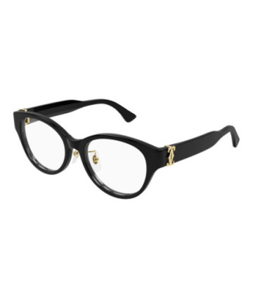 Cartier Eyeglasses CT0606OJ 001 Black