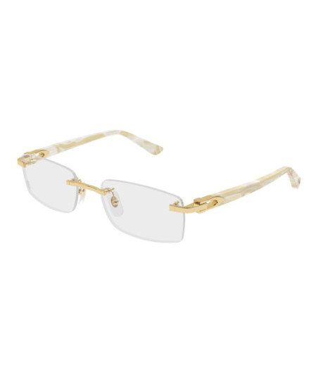 Cartier Eyeglasses CT0607OJ 003 Gold