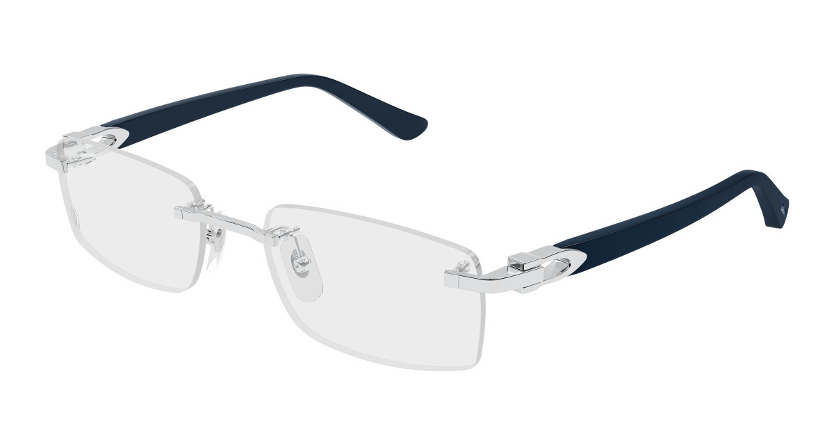 Cartier Eyeglasses CT0607OJ 004 Silver