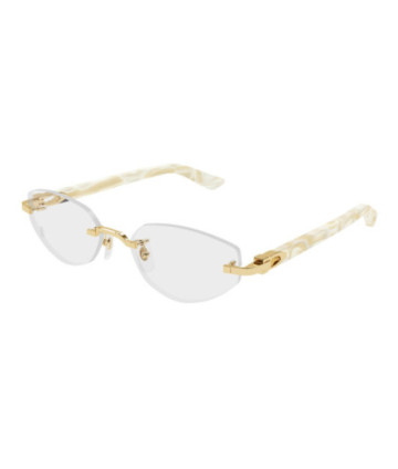 Cartier Eyeglasses CT0609O 003 Gold