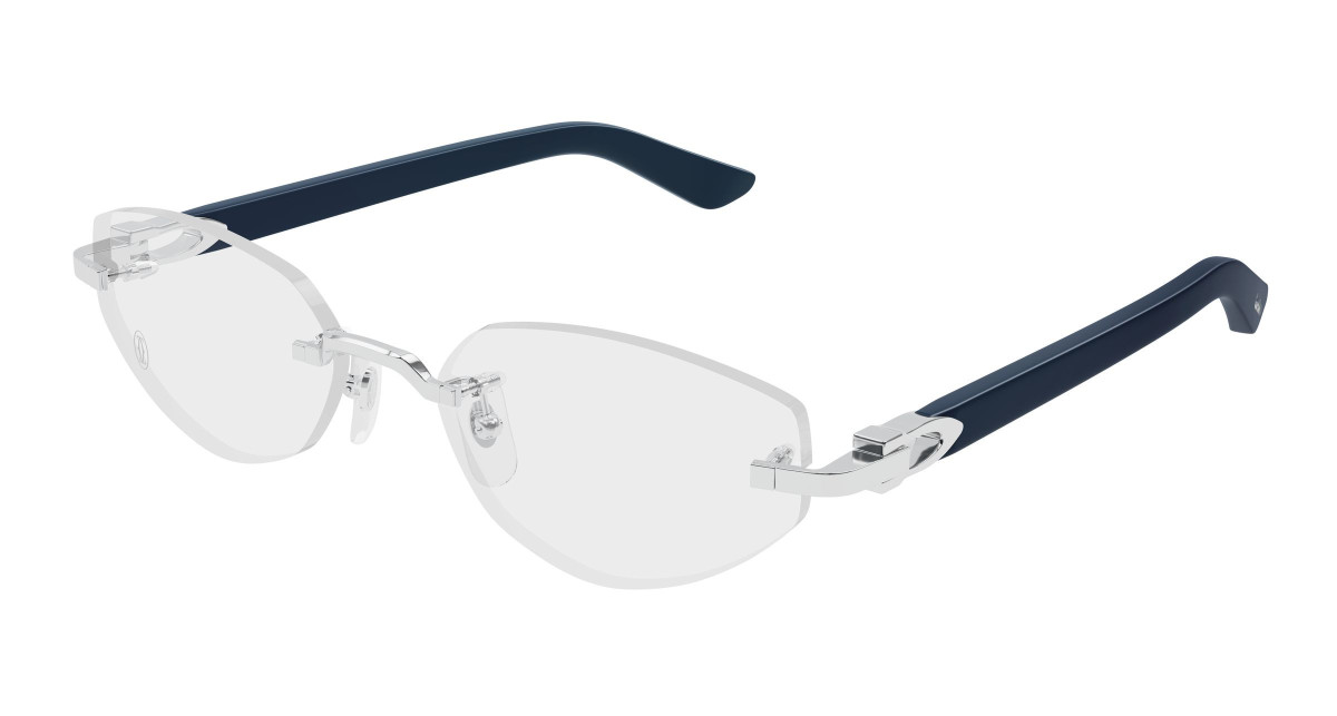 Cartier Eyeglasses CT0609O 004 Silver