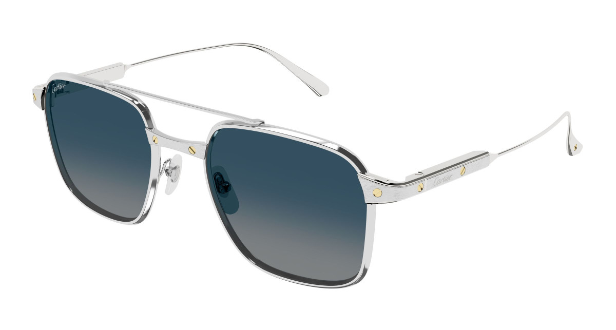 Cartier Sunglasses CT0610S 004 Silver
