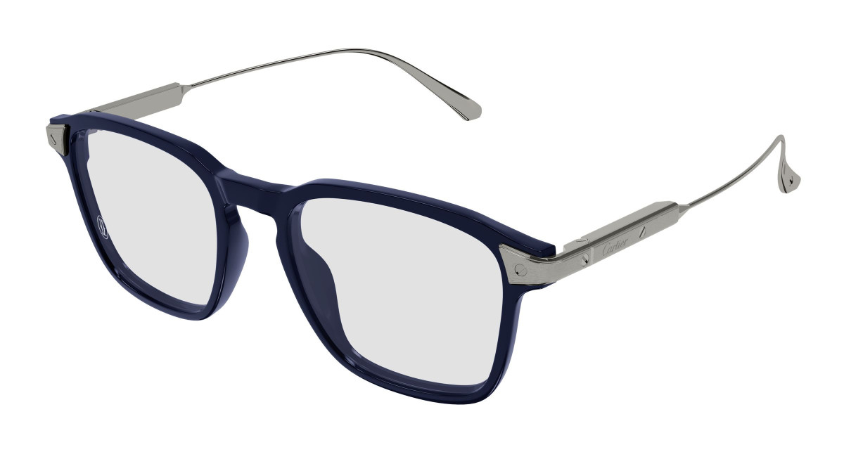 Cartier Eyeglasses CT0611O 002 Blue