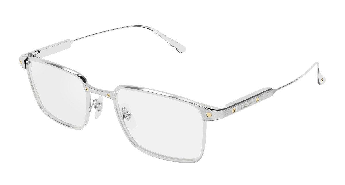 Cartier Eyeglasses CT0613O 008 Silver