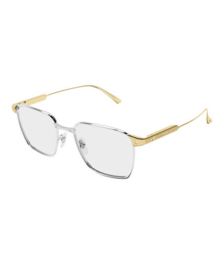 Cartier Eyeglasses CT0614O 003 Silver