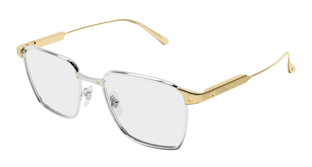 Cartier Eyeglasses CT0614O 003 Silver