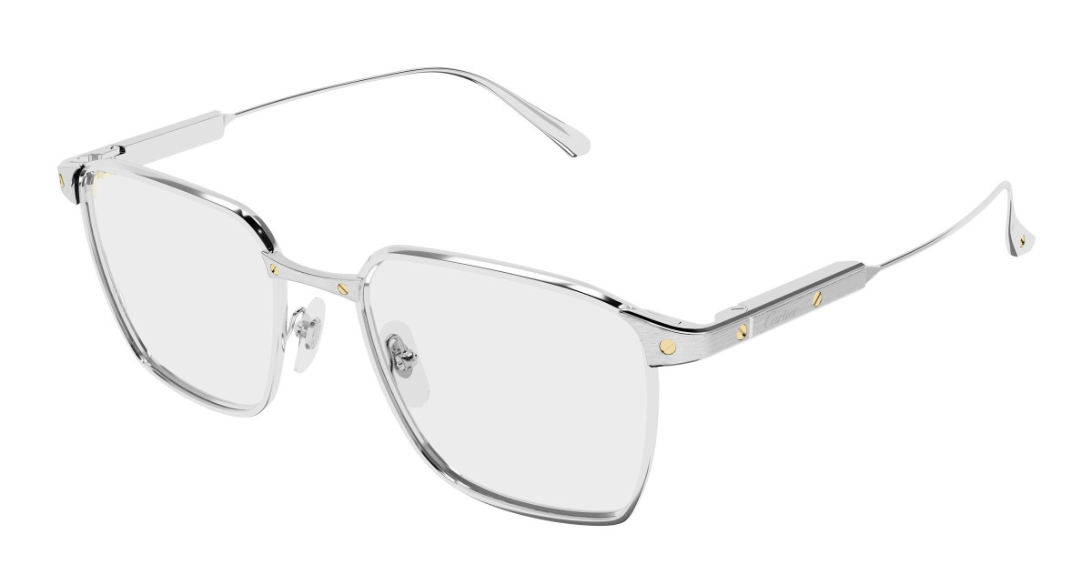 Cartier Eyeglasses CT0614O 004 Silver