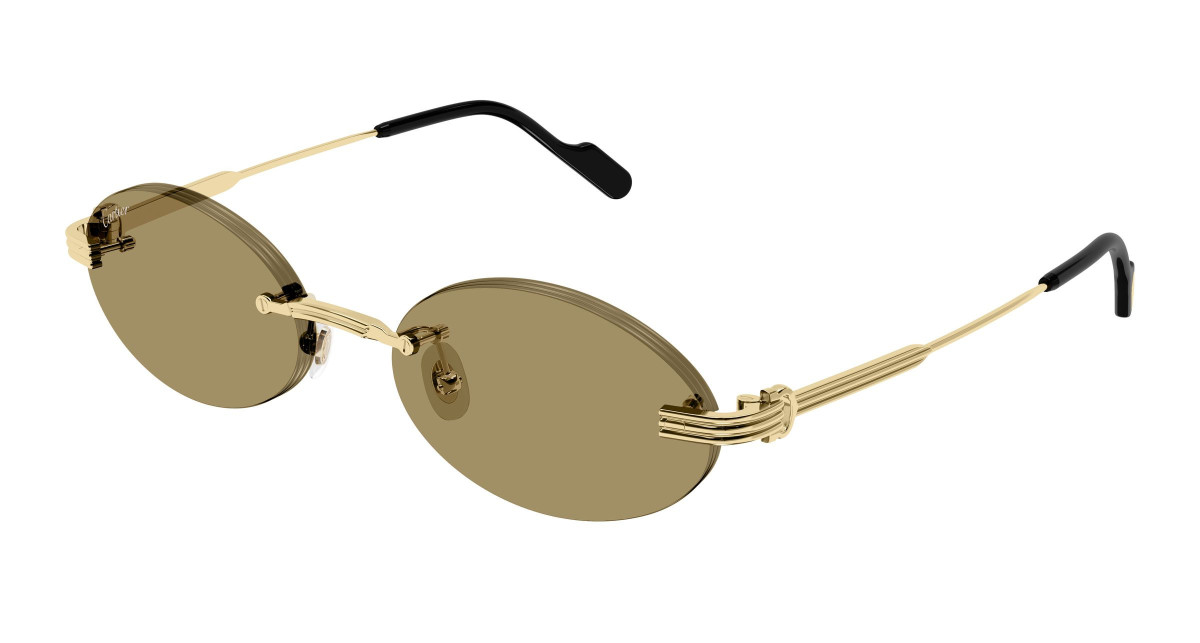 Cartier Sunglasses CT0615S 002 Gold
