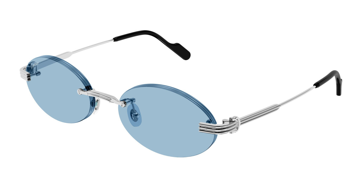 Cartier Sunglasses CT0615S 005 Silver