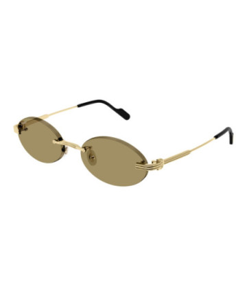 Cartier Sunglasses CT0615S 007 Gold