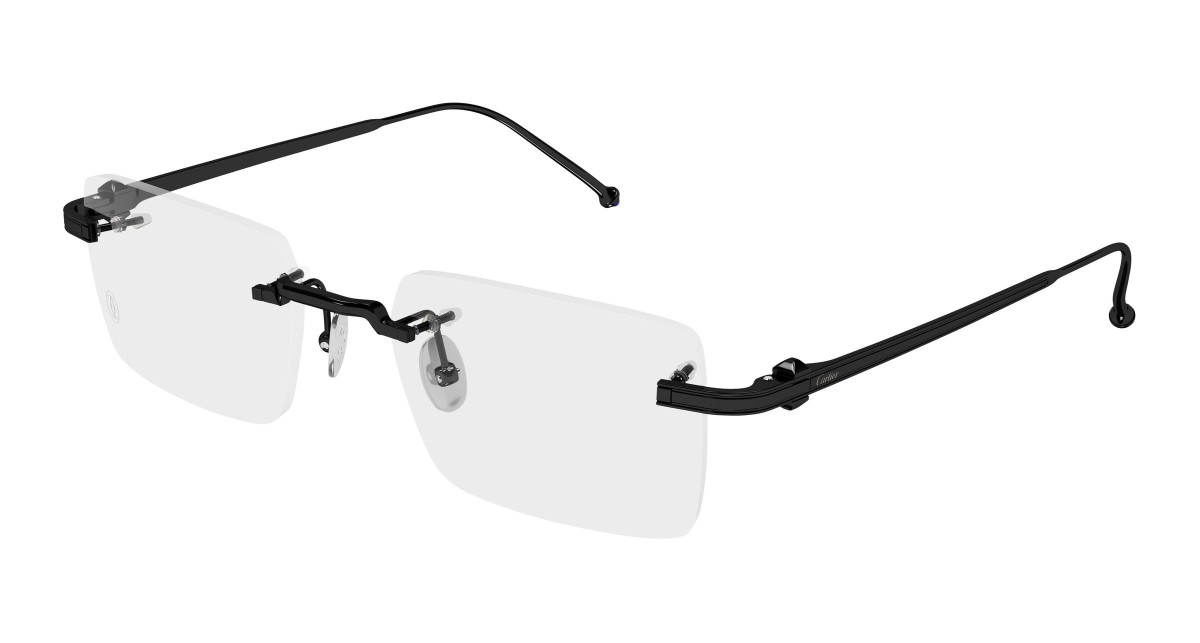 Cartier Eyeglasses CT0619O 003 Black