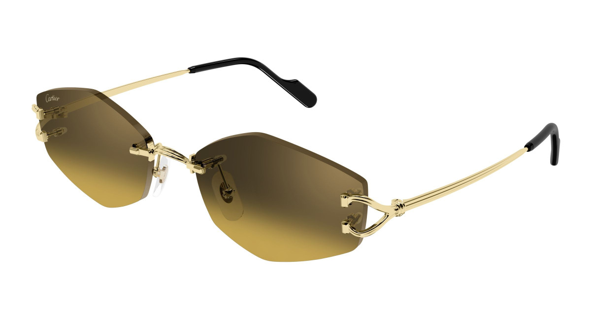 Cartier Sunglasses CT0620S 003 Gold