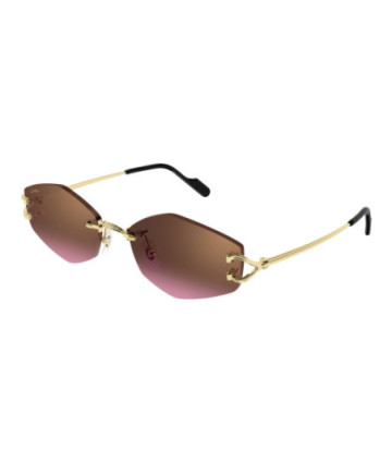 Cartier Sunglasses CT0620S 004 Gold