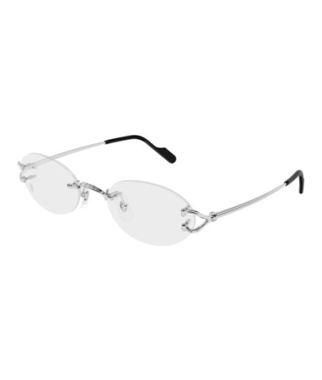 Cartier Eyeglasses CT0621O 002 Silver