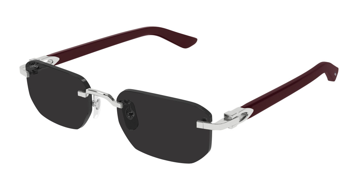 Cartier Sunglasses CT0622S 002 Silver