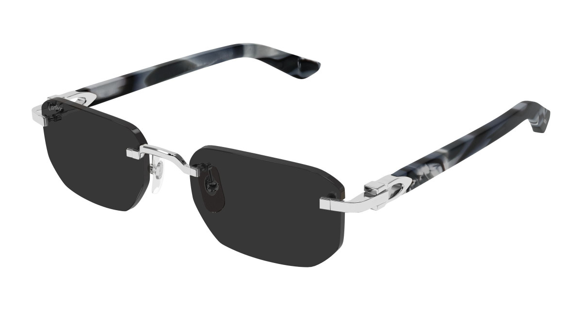 Cartier Sunglasses CT0622S 005 Silver