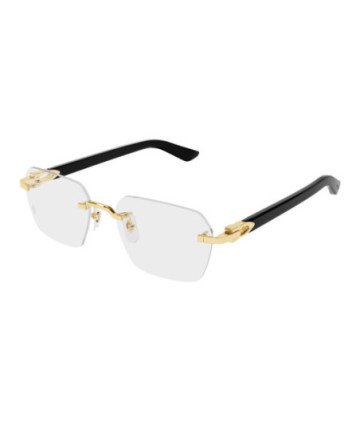 Cartier Eyeglasses CT0623O 001 Gold