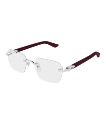 Cartier Eyeglasses CT0623O 002 Silver