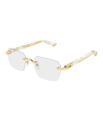 Cartier Eyeglasses CT0623O 004 Gold