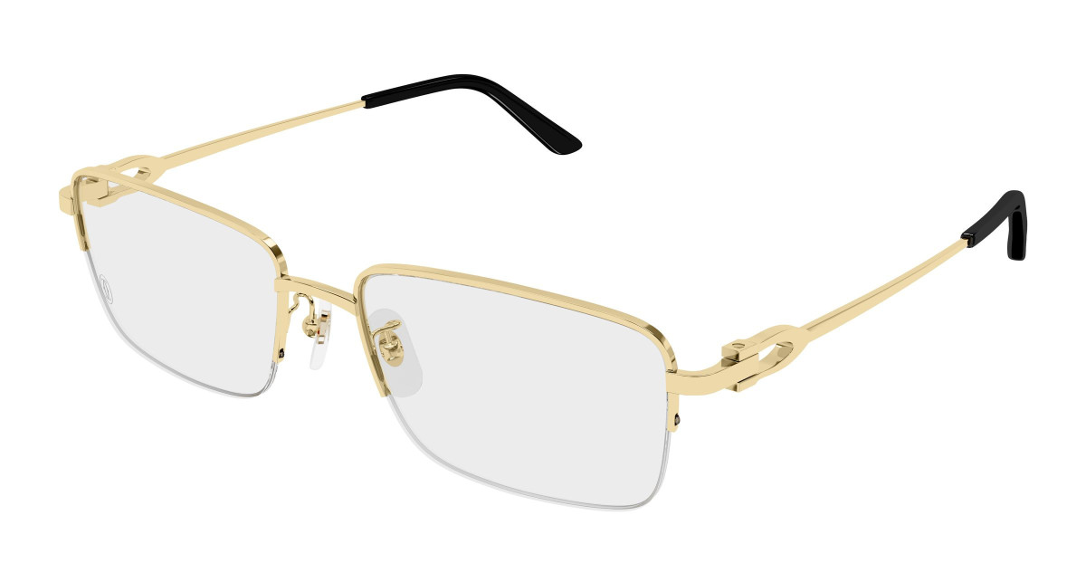Cartier Eyeglasses CT0625OA 001 Gold