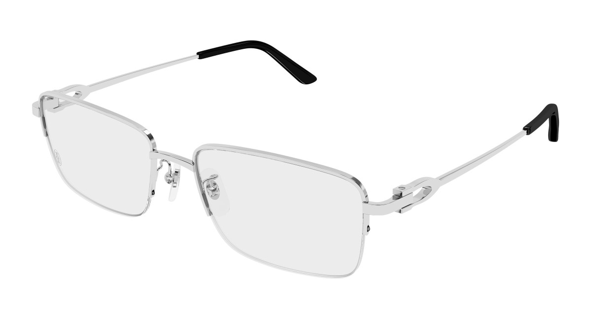 Cartier Eyeglasses CT0625OA 002 Silver