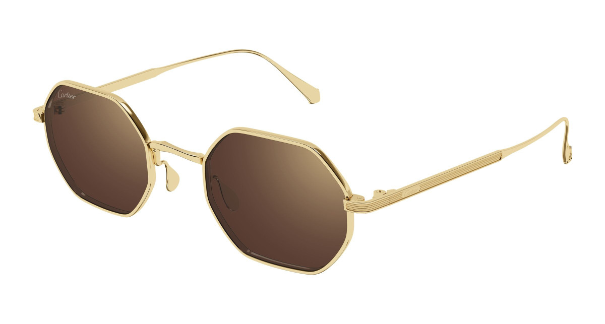 Cartier Sunglasses CT0627S 002 Gold