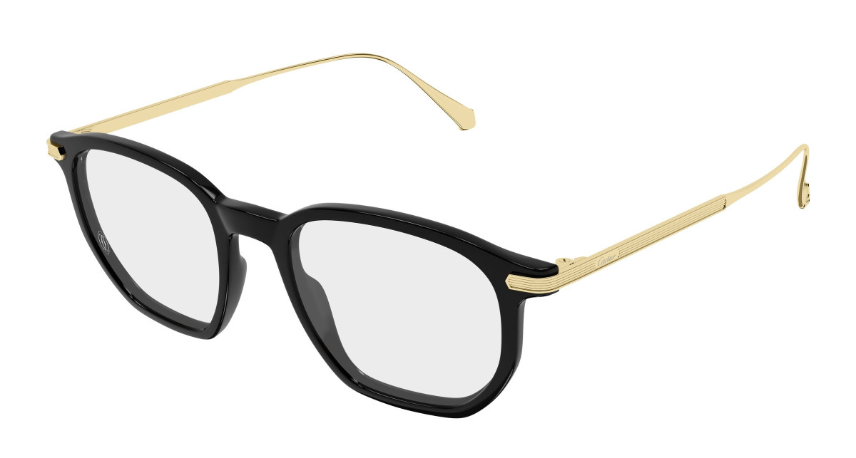 Cartier Eyeglasses CT0628O 001 Black
