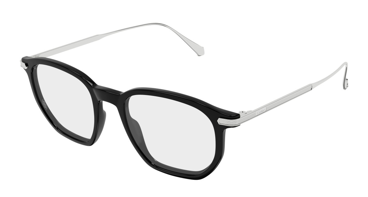 Cartier Eyeglasses CT0628O 002 Black