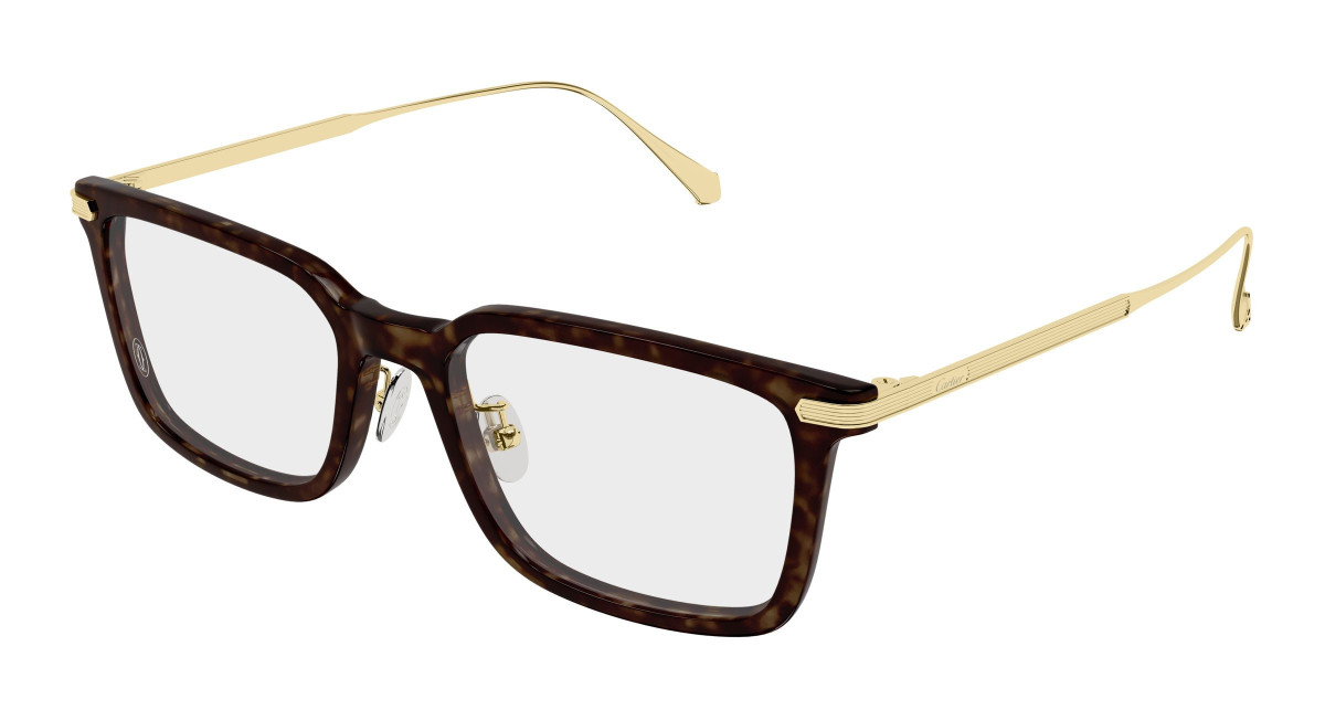 Cartier Eyeglasses CT0629OA 003 Havana