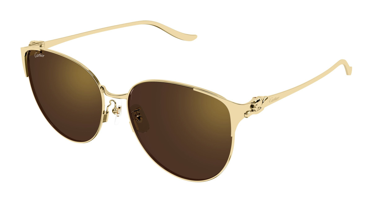 Cartier Sunglasses CT0632SA 002 Gold