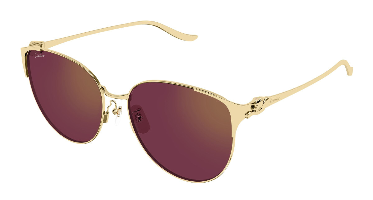 Cartier Sunglasses CT0632SA 003 Gold