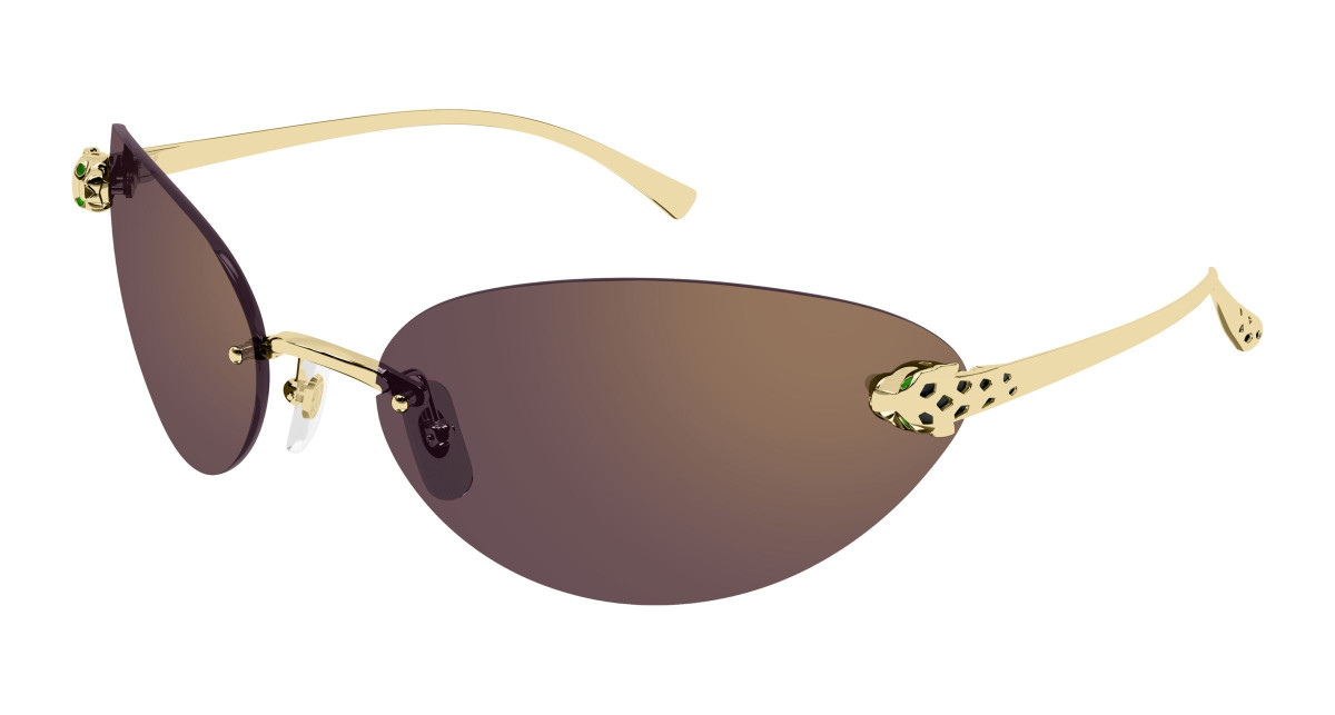 Cartier Sunglasses CT0635S 004 Gold
