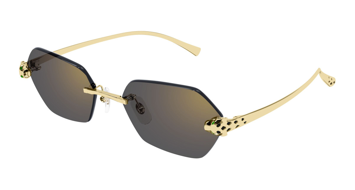 Cartier Sunglasses CT0636S 001 Gold