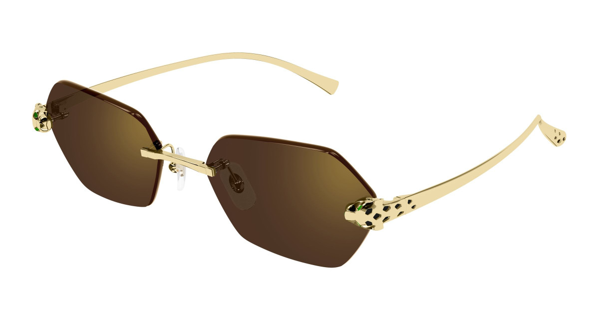 Cartier Sunglasses CT0636S 002 Gold