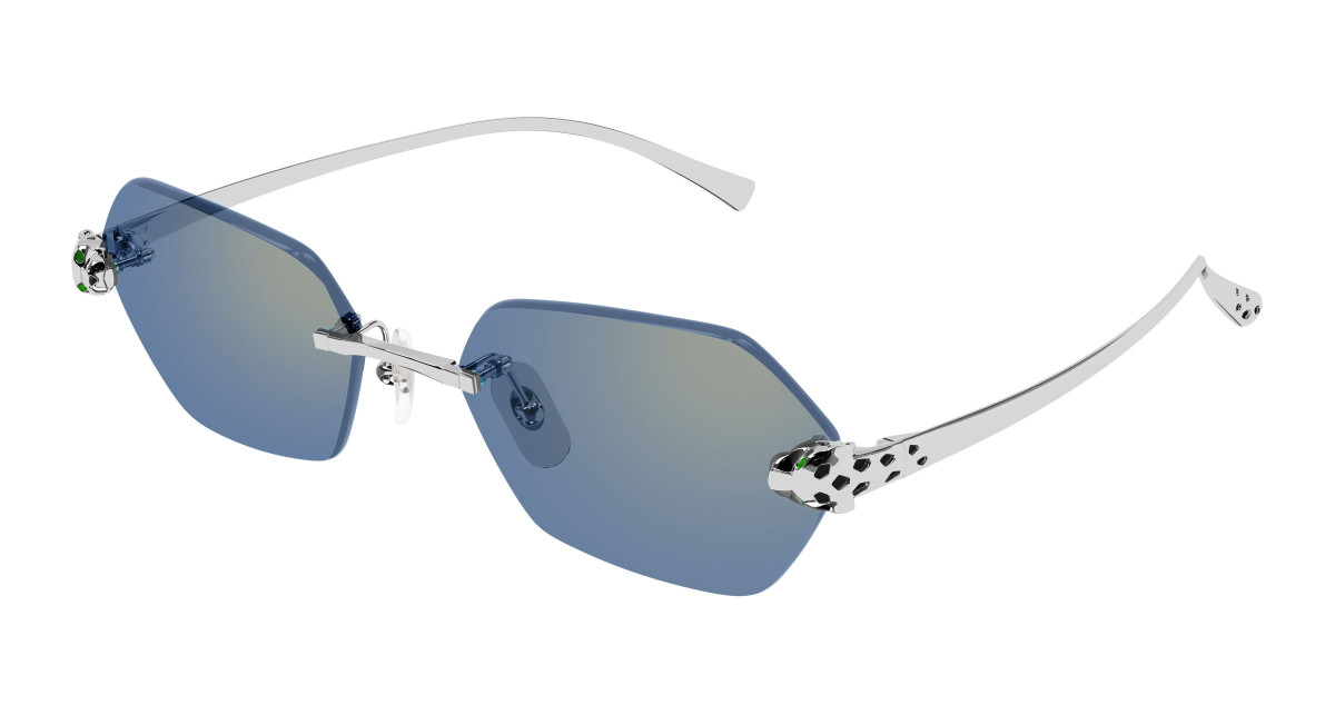Cartier Sunglasses CT0636S 004 Silver
