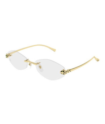 Cartier Eyeglasses CT0637O 001 Gold