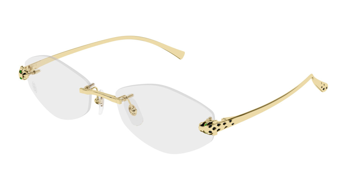 Cartier Eyeglasses CT0637O 001 Gold