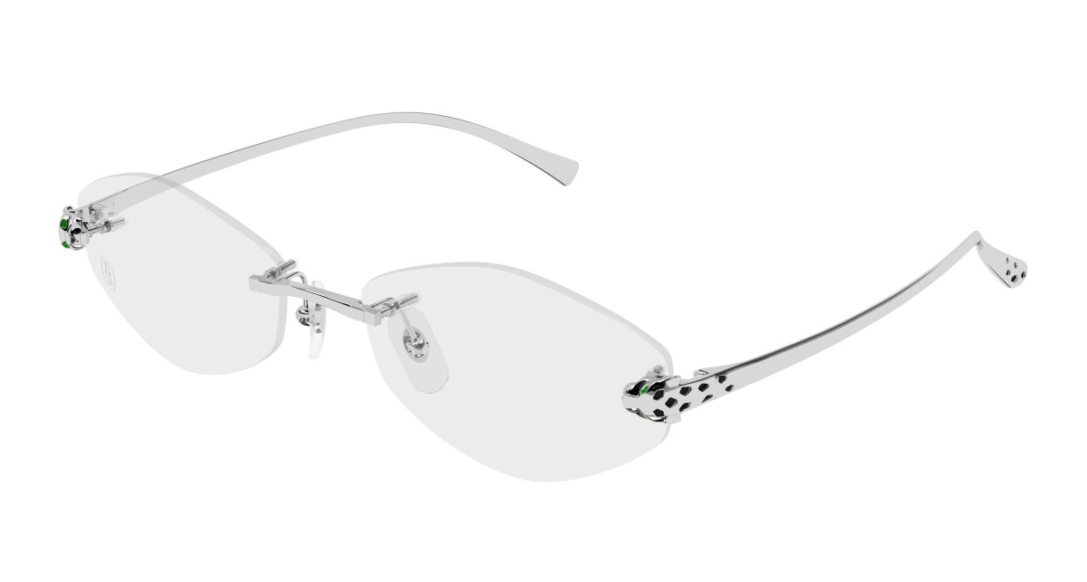 Cartier Eyeglasses CT0637O 002 Silver