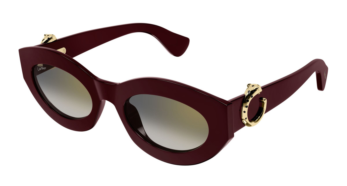 Cartier Sunglasses CT0638S 003 Burgundy