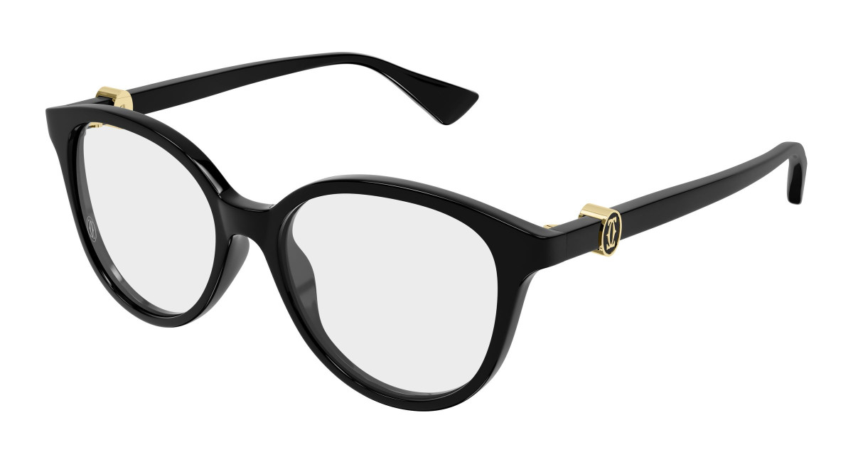 Cartier Eyeglasses CT0643O 001 Black
