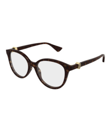 Cartier Eyeglasses CT0643O 002 Havana