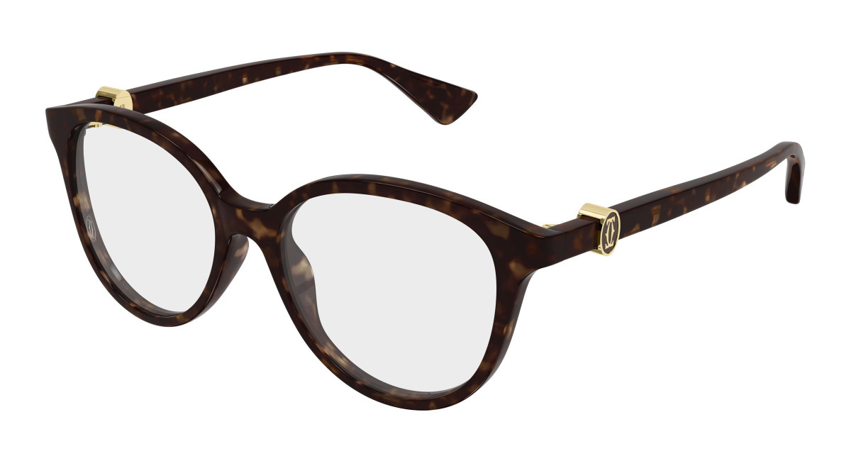 Cartier Eyeglasses CT0643O 002 Havana