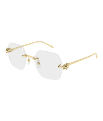 Cartier Eyeglasses CT0646O 001 Gold