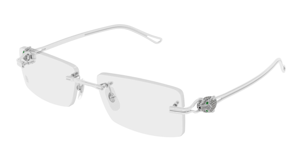 Cartier Eyeglasses CT0647O 001 Silver