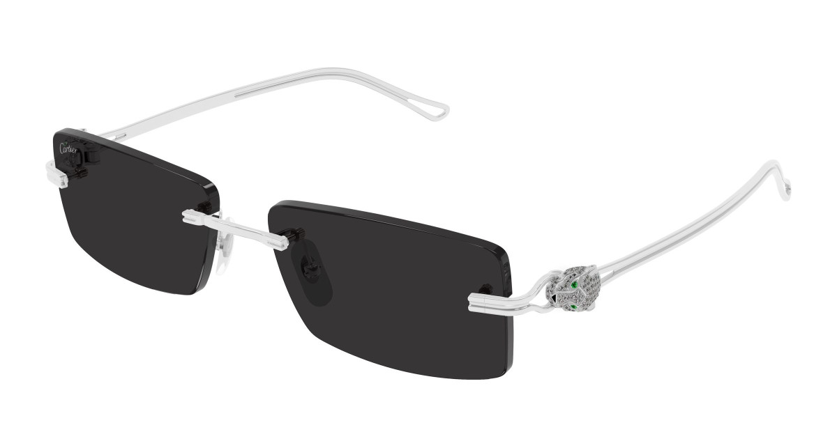 Cartier Sunglasses CT0647S 001 Silver